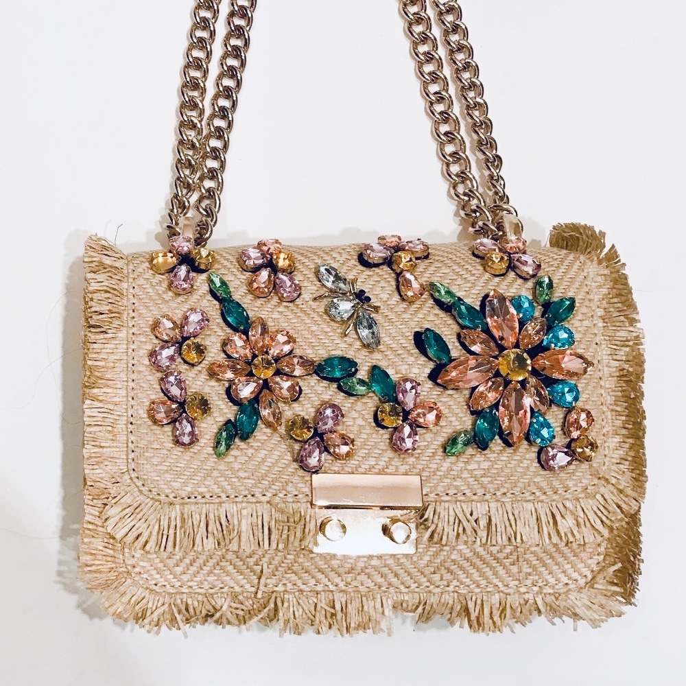 Zara Straw Handbag